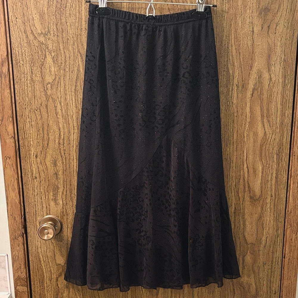 Sparkly cheetah print Women's Skirt